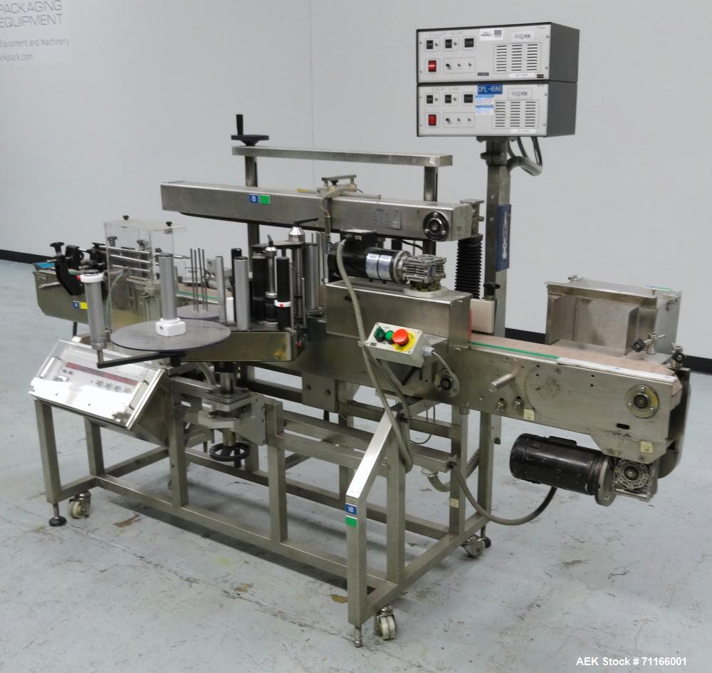 Used LogoTech Model ST-300 Automatic Pressure Sensitive Front, Back, and Wrap L