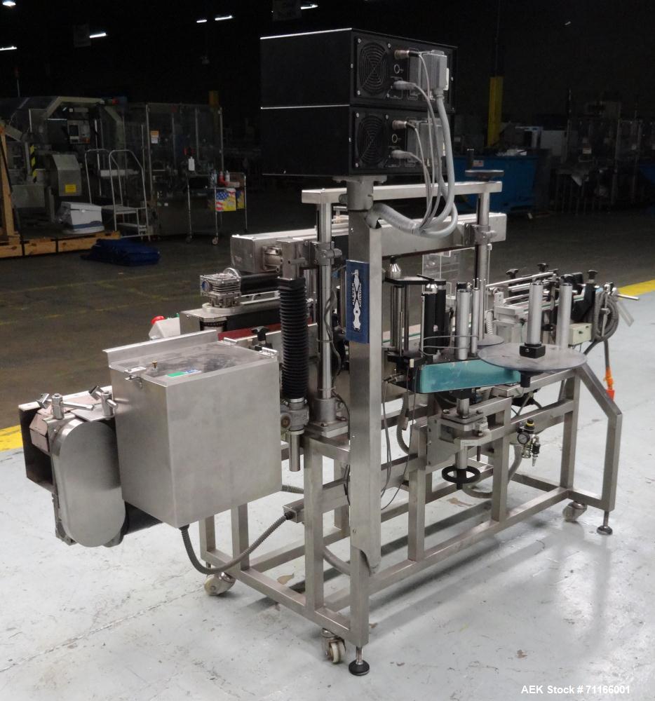 Used LogoTech Model ST-300 Automatic Pressure Sensitive Front, Back, and Wrap L