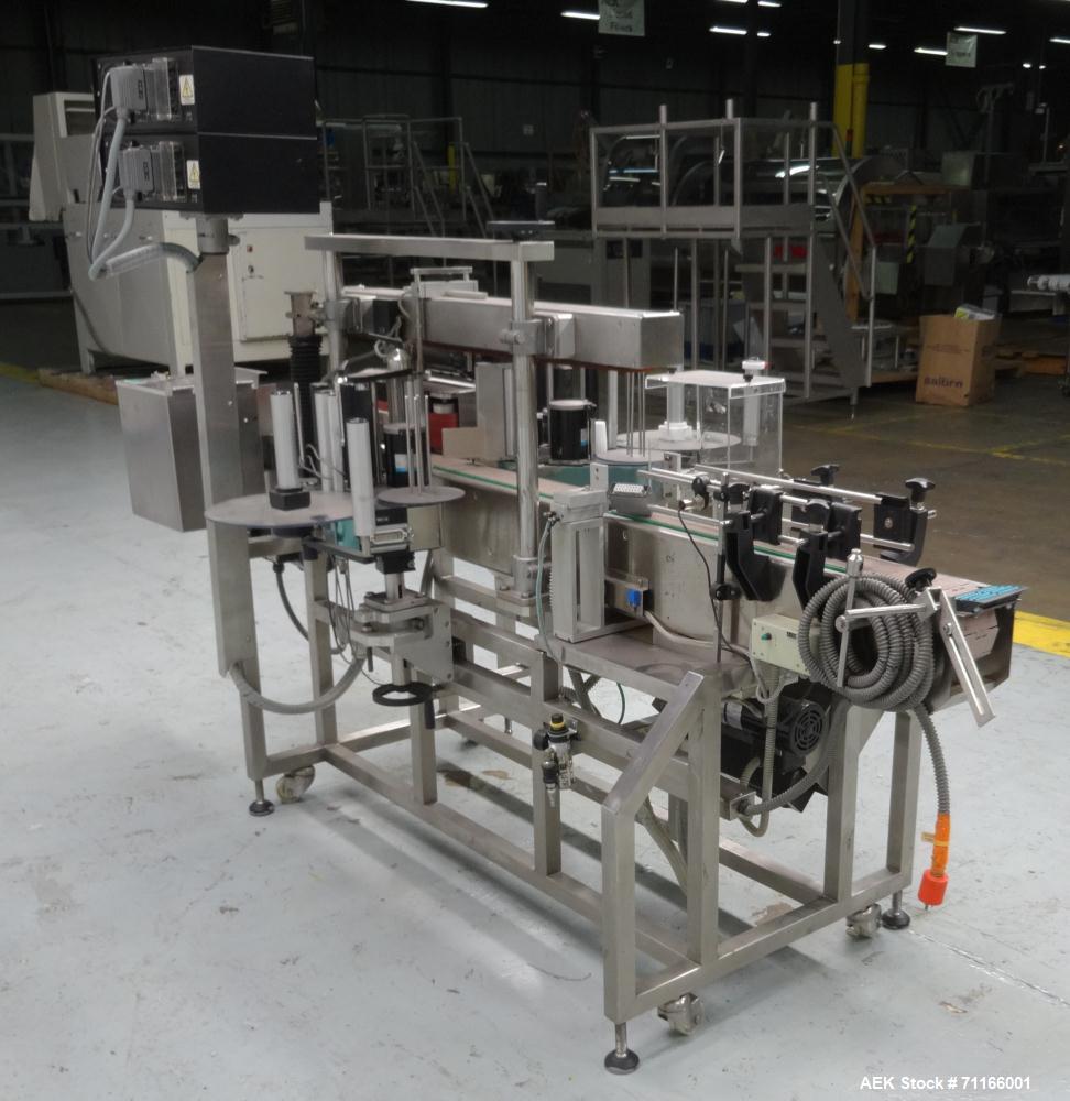 Used LogoTech Model ST-300 Automatic Pressure Sensitive Front, Back, and Wrap L
