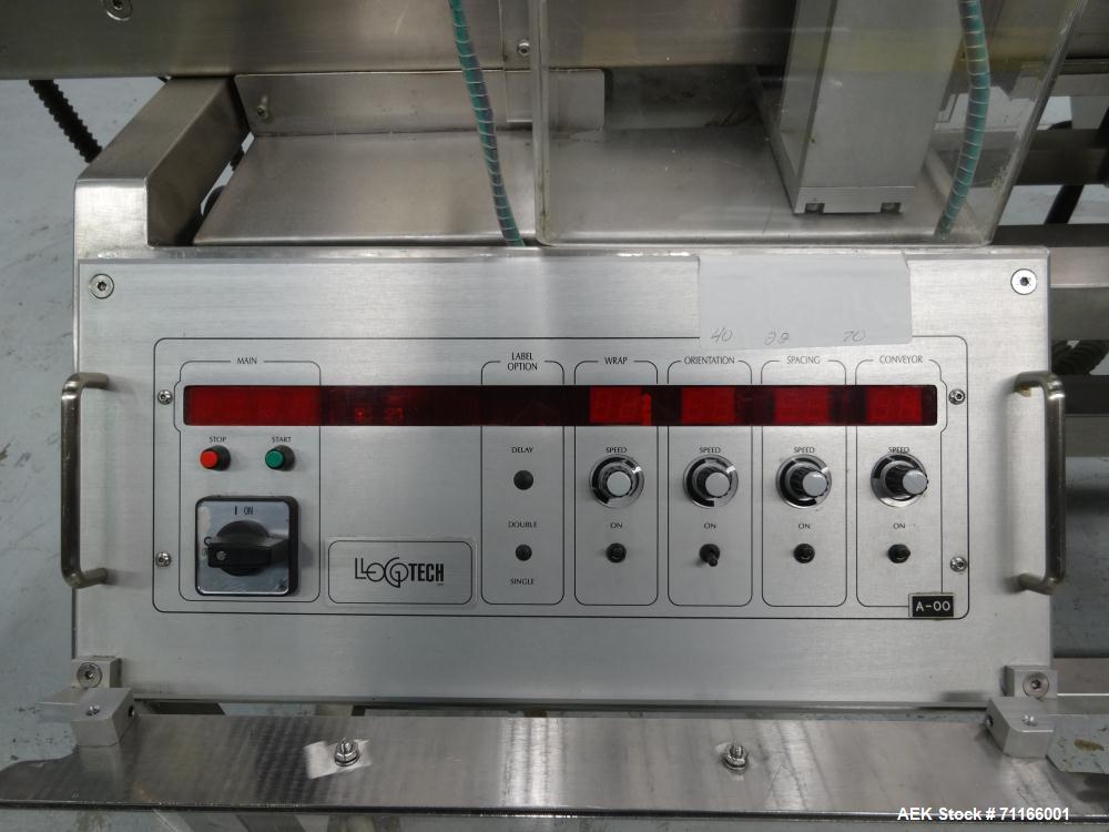 Used LogoTech Model ST-300 Automatic Pressure Sensitive Front, Back, and Wrap L