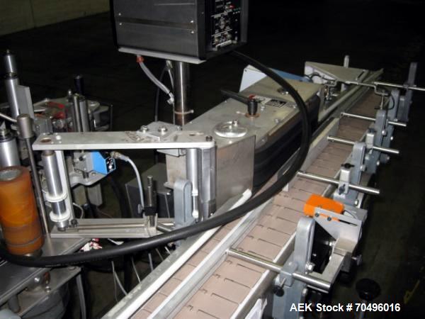 Used New Jersey Machine Pressure Sensitive Labeler, Type AutoColt I, Model 326LWP-325