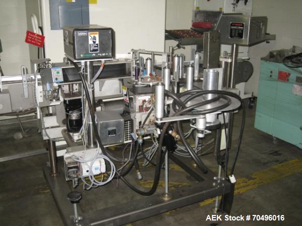 Used New Jersey Machine Pressure Sensitive Labeler, Type AutoColt I, Model 326LWP-325