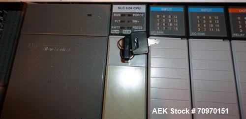 Used New Jersey Machine Charger Model NJM/CLI-334 Pressure Sensitive Front / Back / Wraparound Labeler. Capable of speeds up to 400 COM. Container size range: (Height) 1" - 14" or 25.4mm - 355.8mm (D...