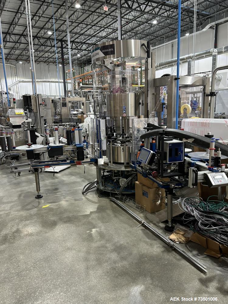 Unused PE Modular SL Series Rotary Pressure Sensitive Labeler – Dual Heads, Camera & Date Code
