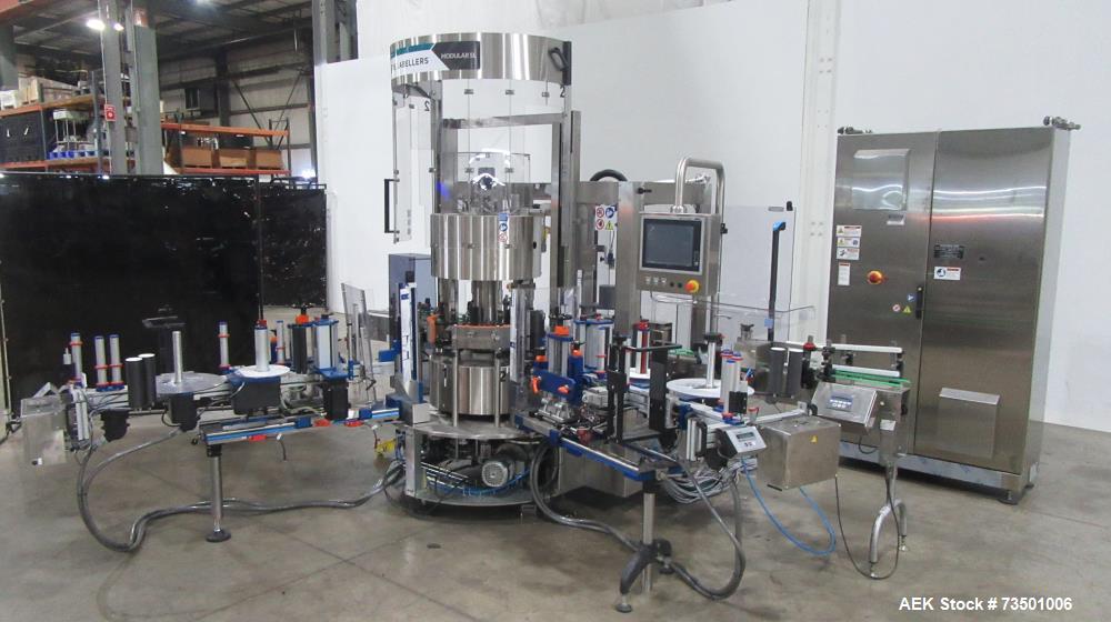 Unused PE Modular SL Series Rotary Pressure Sensitive Labeler – Dual Heads, Camera & Date Code