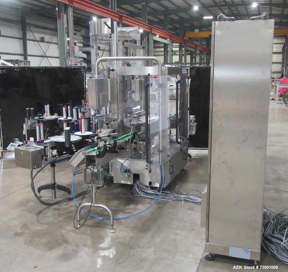 Unused PE Modular SL Series Rotary Pressure Sensitive Labeler – Dual Heads, Camera & Date Code