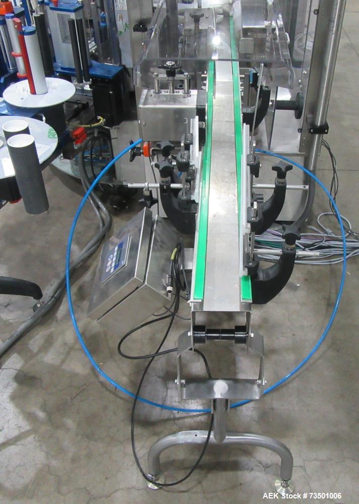 Unused PE Modular SL Series Rotary Pressure Sensitive Labeler – Dual Heads, Camera & Date Code