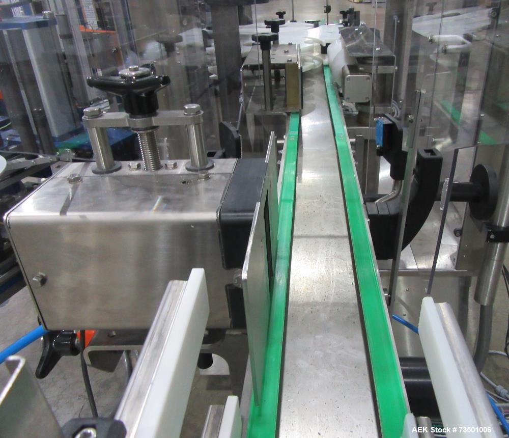 Unused PE Modular SL Series Rotary Pressure Sensitive Labeler – Dual Heads, Camera & Date Code