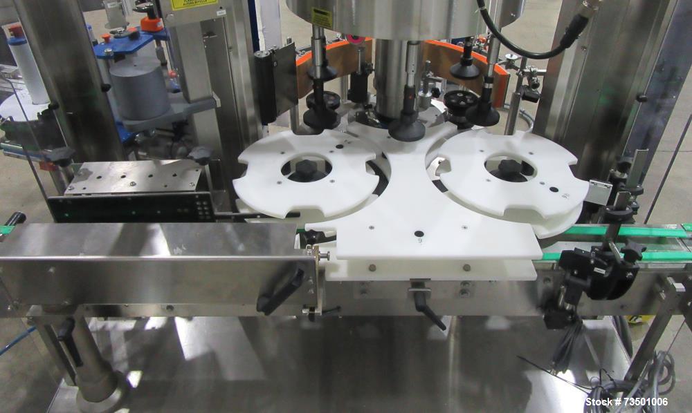 Unused PE Modular SL Series Rotary Pressure Sensitive Labeler – Dual Heads, Camera & Date Code