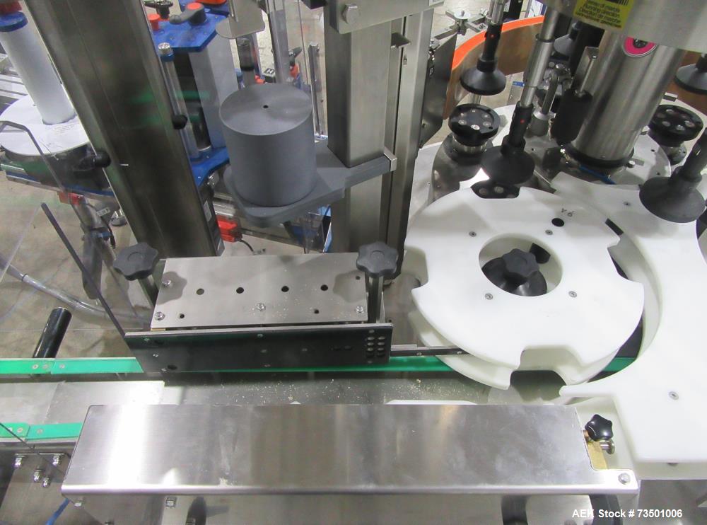 Unused PE Modular SL Series Rotary Pressure Sensitive Labeler – Dual Heads, Camera & Date Code