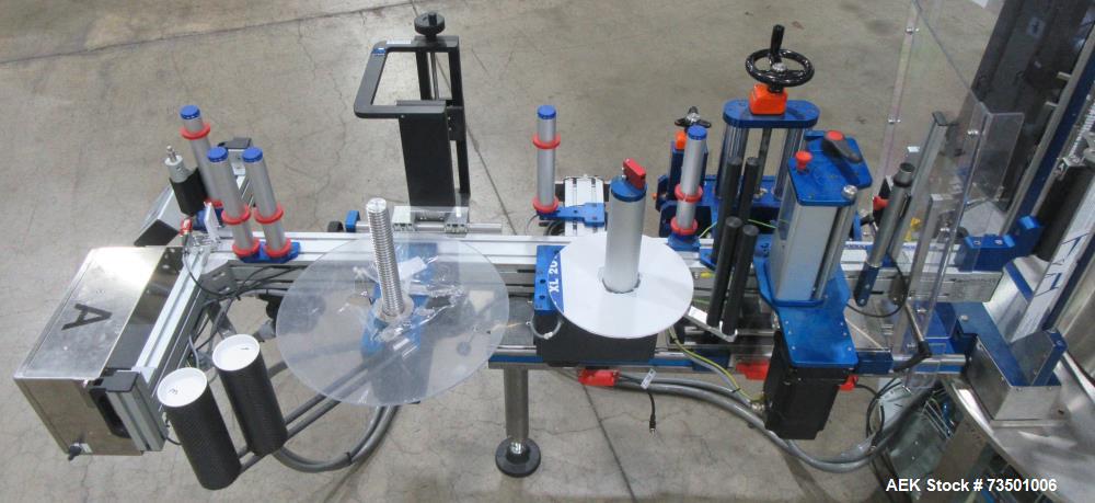 Unused PE Modular SL Series Rotary Pressure Sensitive Labeler – Dual Heads, Camera & Date Code