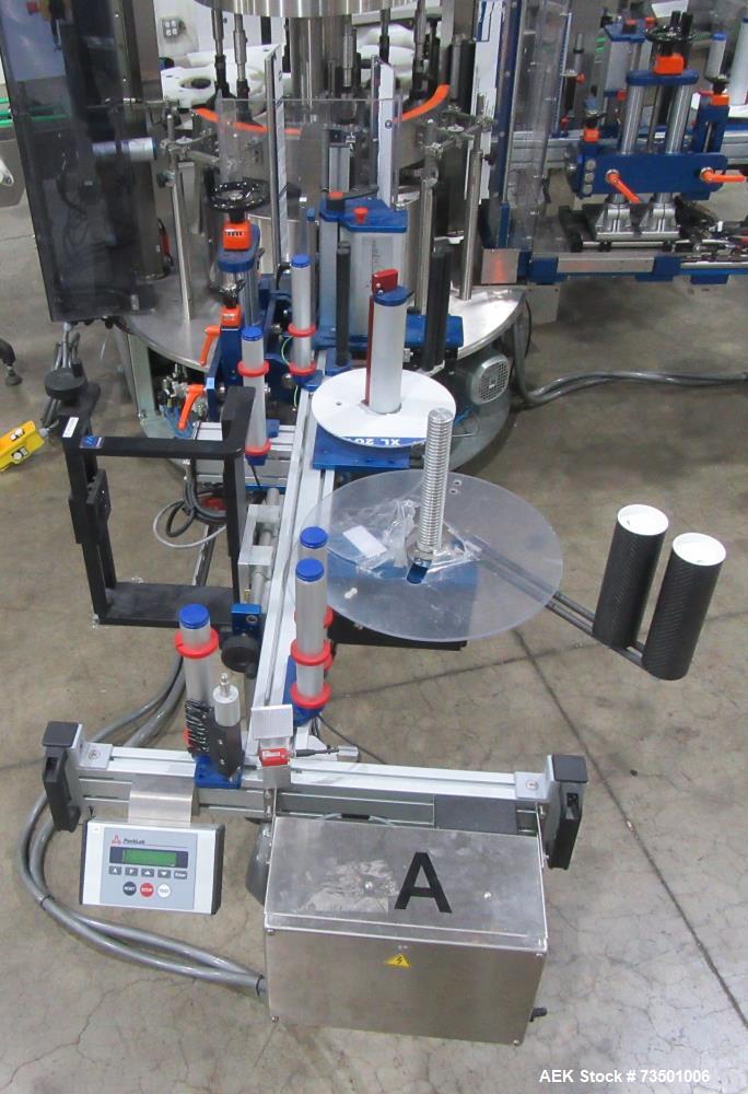 Unused PE Modular SL Series Rotary Pressure Sensitive Labeler – Dual Heads, Camera & Date Code