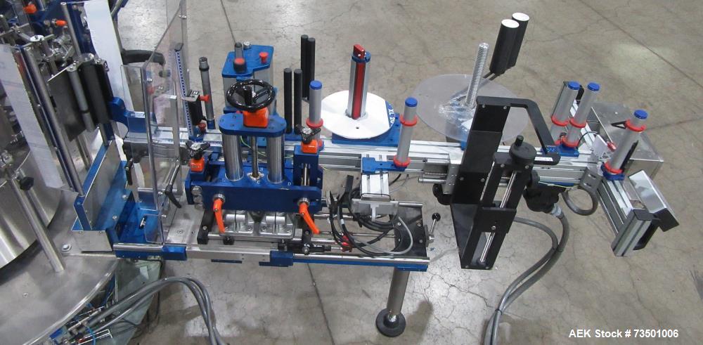 Unused PE Modular SL Series Rotary Pressure Sensitive Labeler – Dual Heads, Camera & Date Code