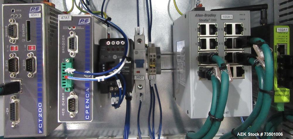 Unused PE Modular SL Series Rotary Pressure Sensitive Labeler – Dual Heads, Camera & Date Code