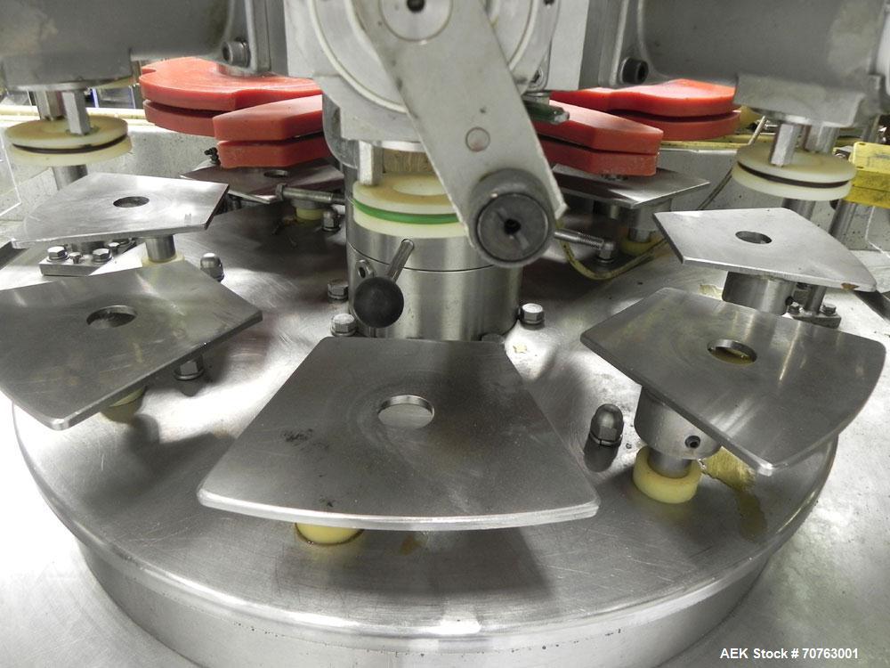 Used Quadrel Versaline 2000 Front Back and Wrap Pressure Senisitve Labeler