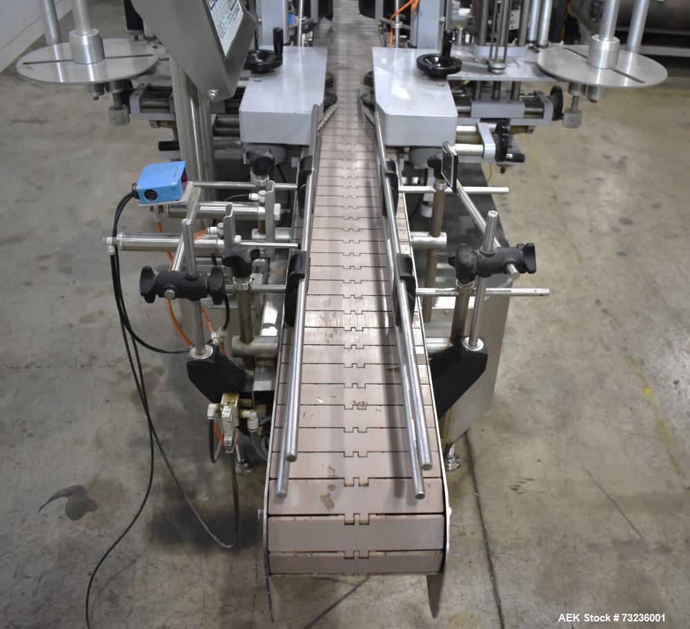 Tronics Model S30 Series 3 Pressure Sensitive Front and Back Labeler