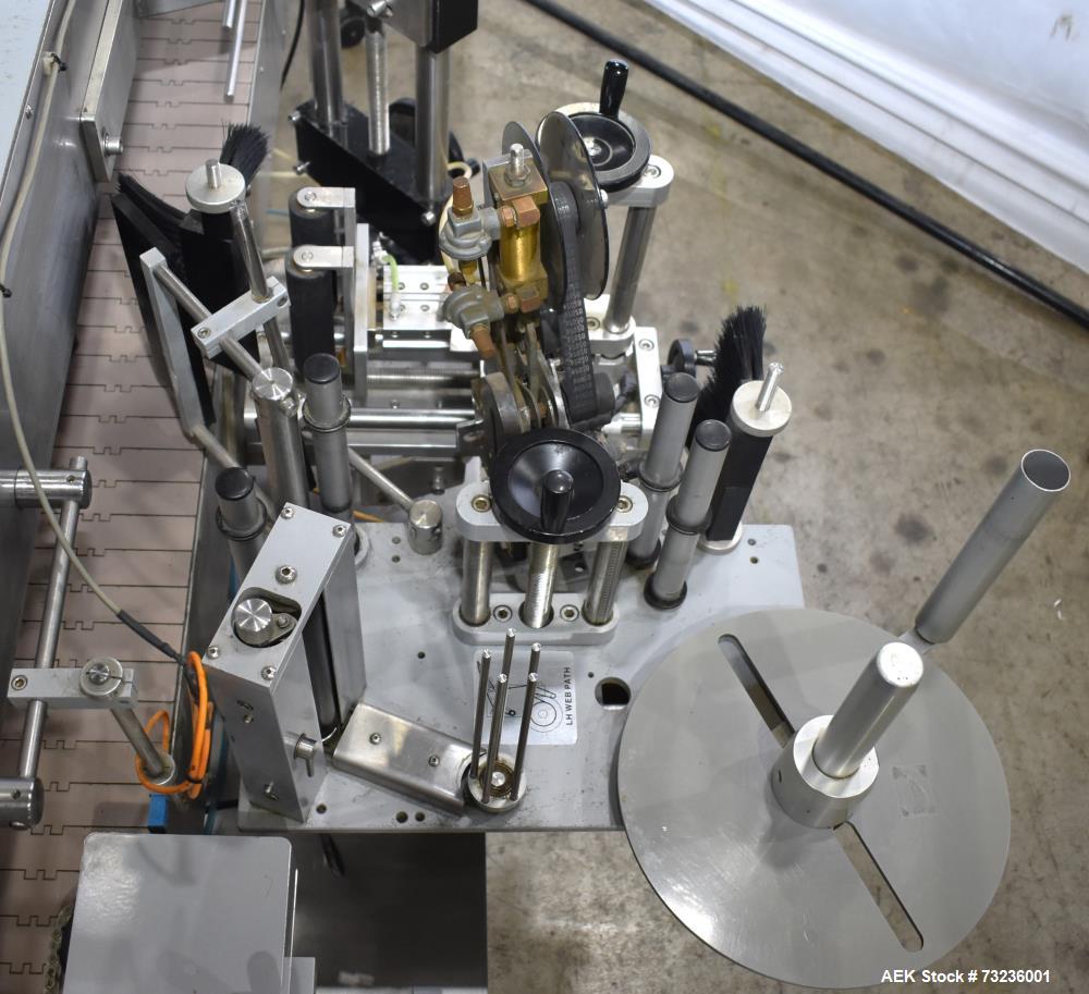 Tronics Model S30 Series 3 Pressure Sensitive Front and Back Labeler