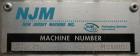 Used New Jersey Machine Front Back and Wraparound Pressure Labeler