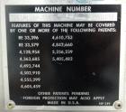 Used New Jersey Machine Front Back and Wraparound Pressure Labeler