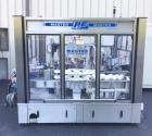 Used P.E. Master 12 Station Rotary Pressure Sensitive Labeler.