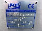 Used P.E. Master 12 Station Rotary Pressure Sensitive Labeler.
