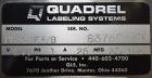 Quadrel Proline Front Back and Wraparound Pressure Sensitive Labeler