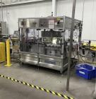 Used Shorewood Engineering Rotary Front, Back & Wrap Labeler, Model 5840 | 120 CPM | Allen Bradley PLC | Stainless Steel | Food-Grade Labeling System