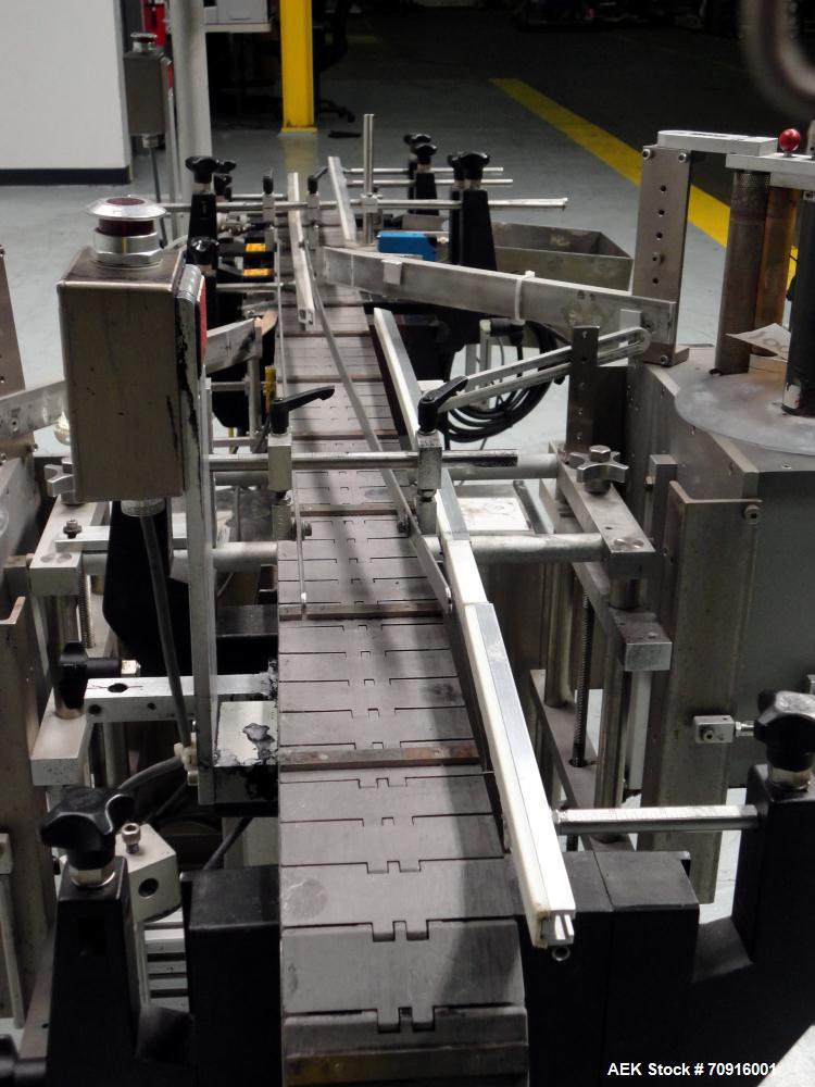 Used Accraply Model 350 PTE Front and Back Tamper Evident Labeler