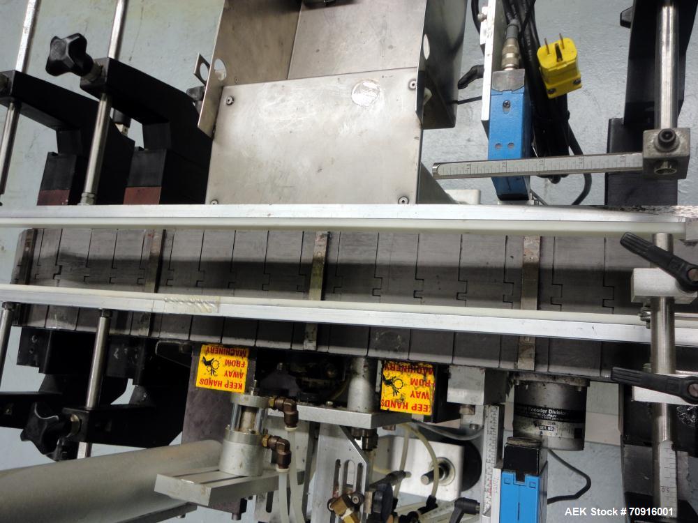 Used Accraply Model 350 PTE Front and Back Tamper Evident Labeler