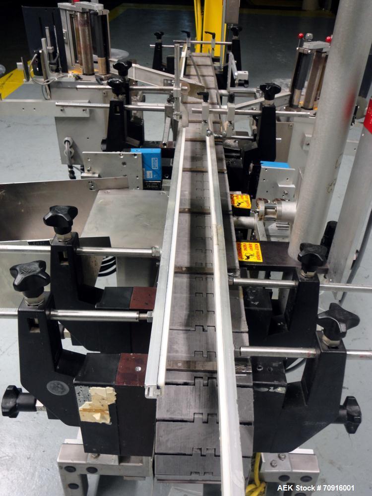 Used Accraply Model 350 PTE Front and Back Tamper Evident Labeler