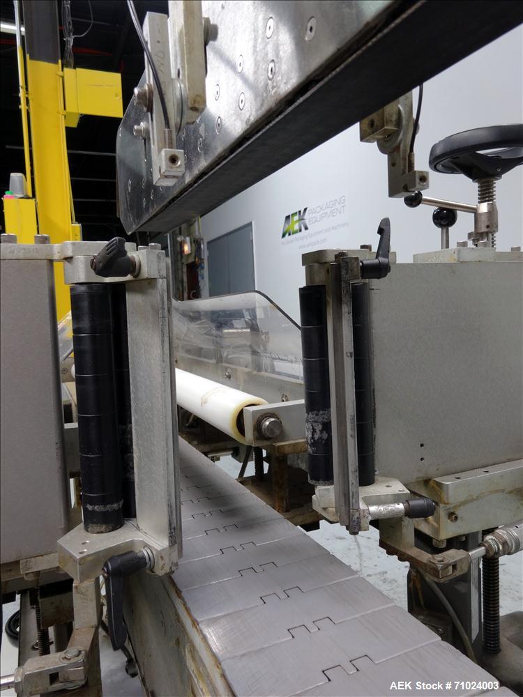 Used Accraply Model 350PW Front and Back Pressure Sensitive Labeler