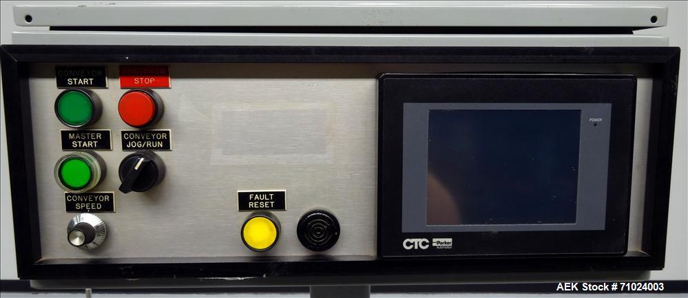 Used Accraply Model 350PW Front and Back Pressure Sensitive Labeler