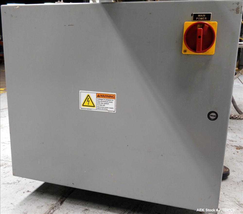 Used Accraply Model 350PW Front and Back Pressure Sensitive Labeler