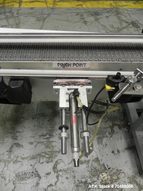 Used Autolabe Model 110S Front & Back Pressure Sensitive Labeling System. Capable of speeds up to 1200" of web speed per minute. Right to left operation. Label size range: (width) 1/4" to 4-1/2" with...
