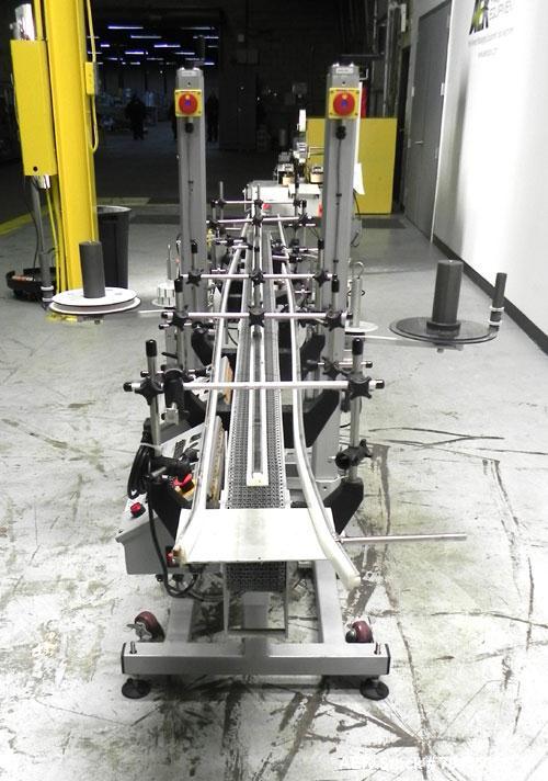 Used Autolabe Model 110S Front & Back Pressure Sensitive Labeling System. Capable of speeds up to 1200" of web speed per minute. Right to left operation. Label size range: (width) 1/4" to 4-1/2" with...