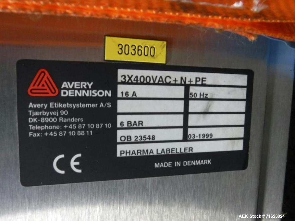 Used Avery Dension Pressure Labeler. Model 16A