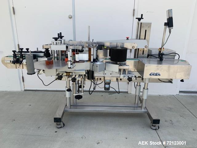 Used- CVC Front and Back Pressure Sensitive Labeler