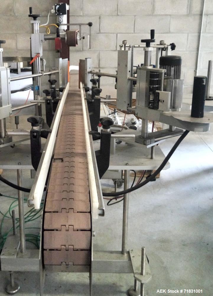 Used DL Tech Pressure Sensitive Labeler, Model DL362E.