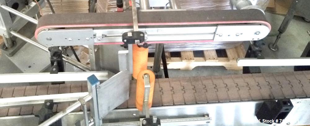 Used DL Tech Pressure Sensitive Labeler, Model DL362E.