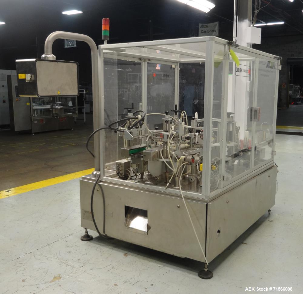 Used Libra (IMA) Model SE300TE Front and Back Pressure Sensitive Tamper Evident
