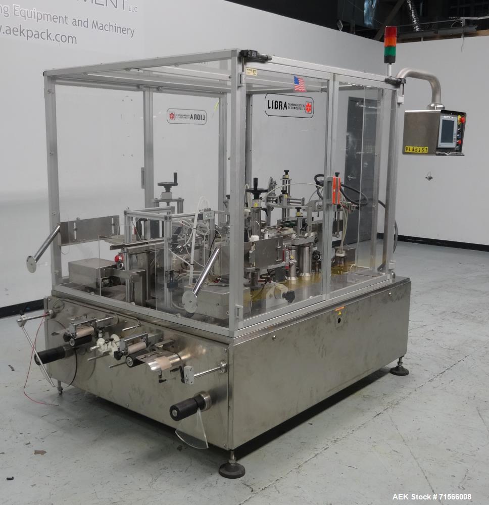 Used Libra (IMA) Model SE300TE Front and Back Pressure Sensitive Tamper Evident