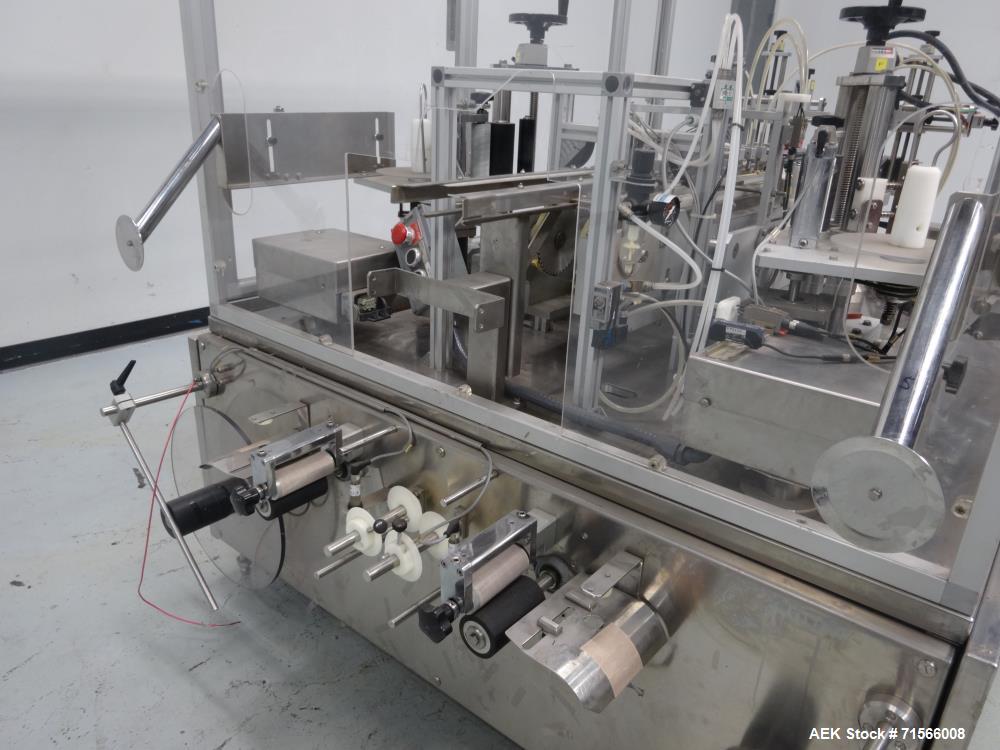 Used Libra (IMA) Model SE300TE Front and Back Pressure Sensitive Tamper Evident