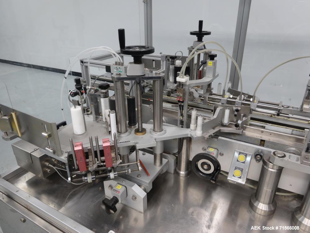 Used Libra (IMA) Model SE300TE Front and Back Pressure Sensitive Tamper Evident