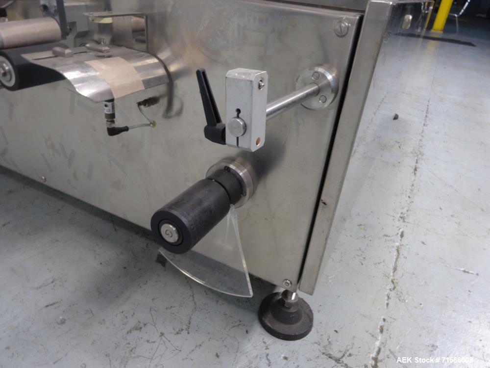 Used Libra (IMA) Model SE300TE Front and Back Pressure Sensitive Tamper Evident