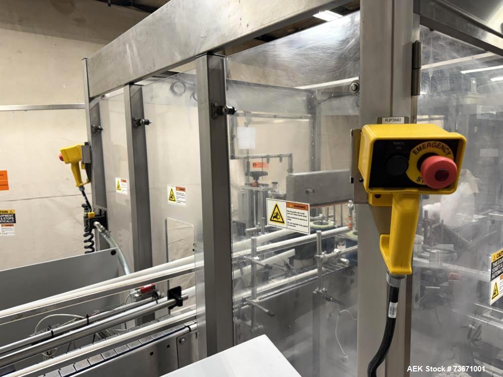 Used Krones K748-107 Pressure Sensitive Front & Back Labeler – High-Speed Bottle Labeling System
