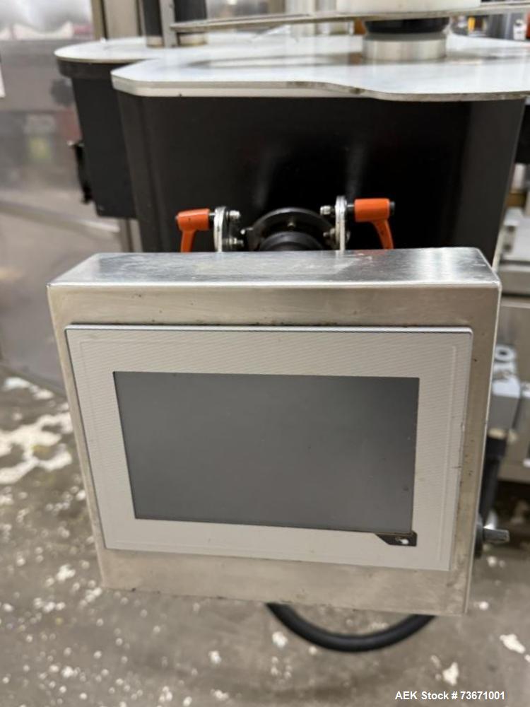 Used Krones K748-107 Pressure Sensitive Front & Back Labeler – High-Speed Bottle Labeling System