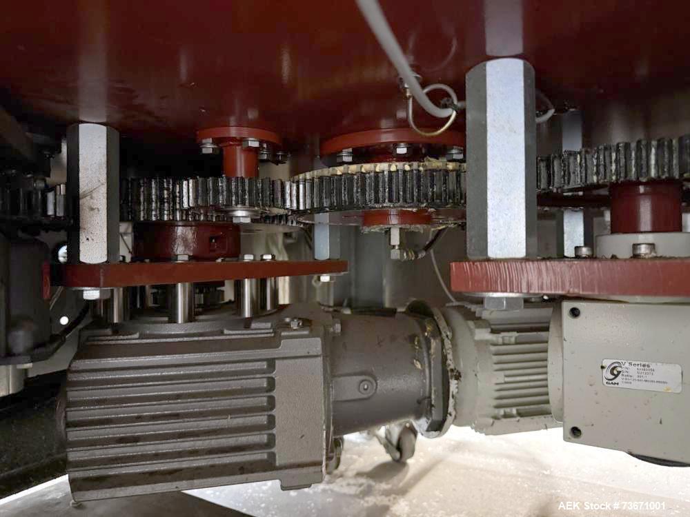 Used Krones K748-107 Pressure Sensitive Front & Back Labeler – High-Speed Bottle Labeling System