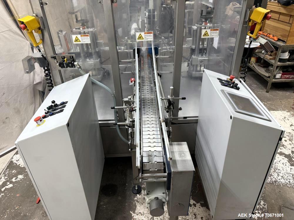 Used Krones K748-107 Pressure Sensitive Front & Back Labeler – High-Speed Bottle Labeling System