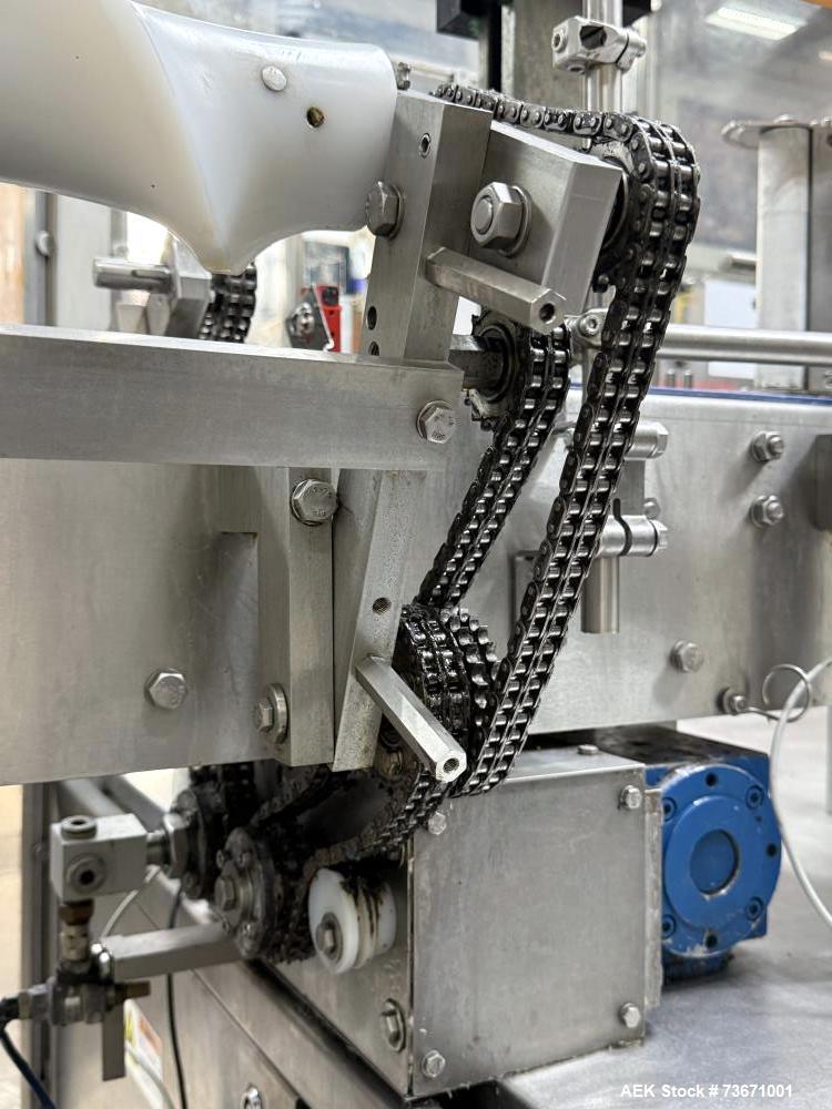 Used Krones K748-107 Pressure Sensitive Front & Back Labeler – High-Speed Bottle Labeling System