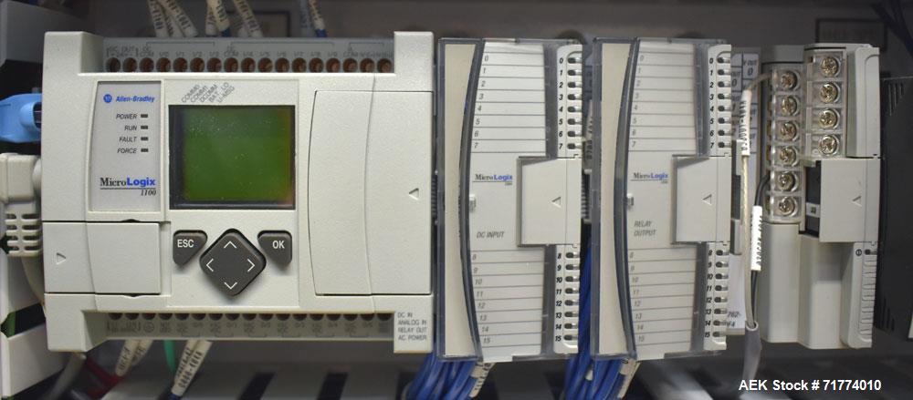 Used Label Aire Tamper Evident Front and Back Labeler/Carton Wafer Sealer.
